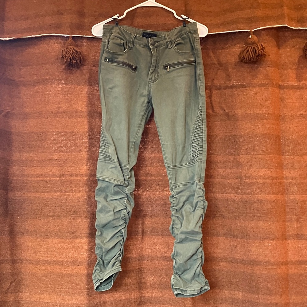 American Bazi Olive Skinny Pants